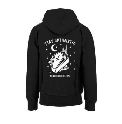 STAY OPTIMISTIC HOODIE - Minor Misfortune