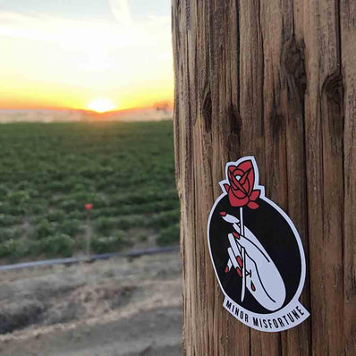 MINOR MISFORTUNE STICKER - Minor Misfortune